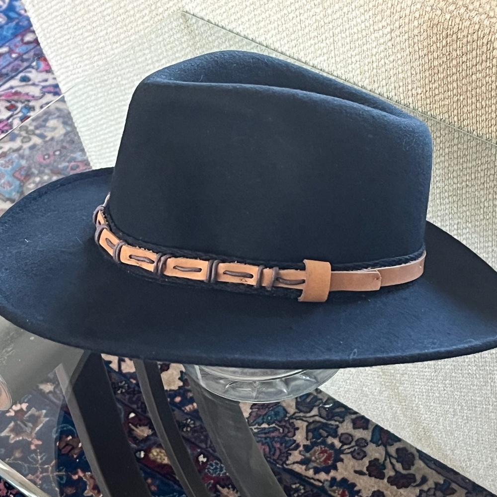 Scala "Classico" Black Fedora Size L - image 1